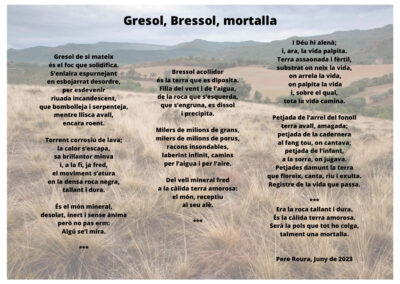 Gresol, bressol, mortalla